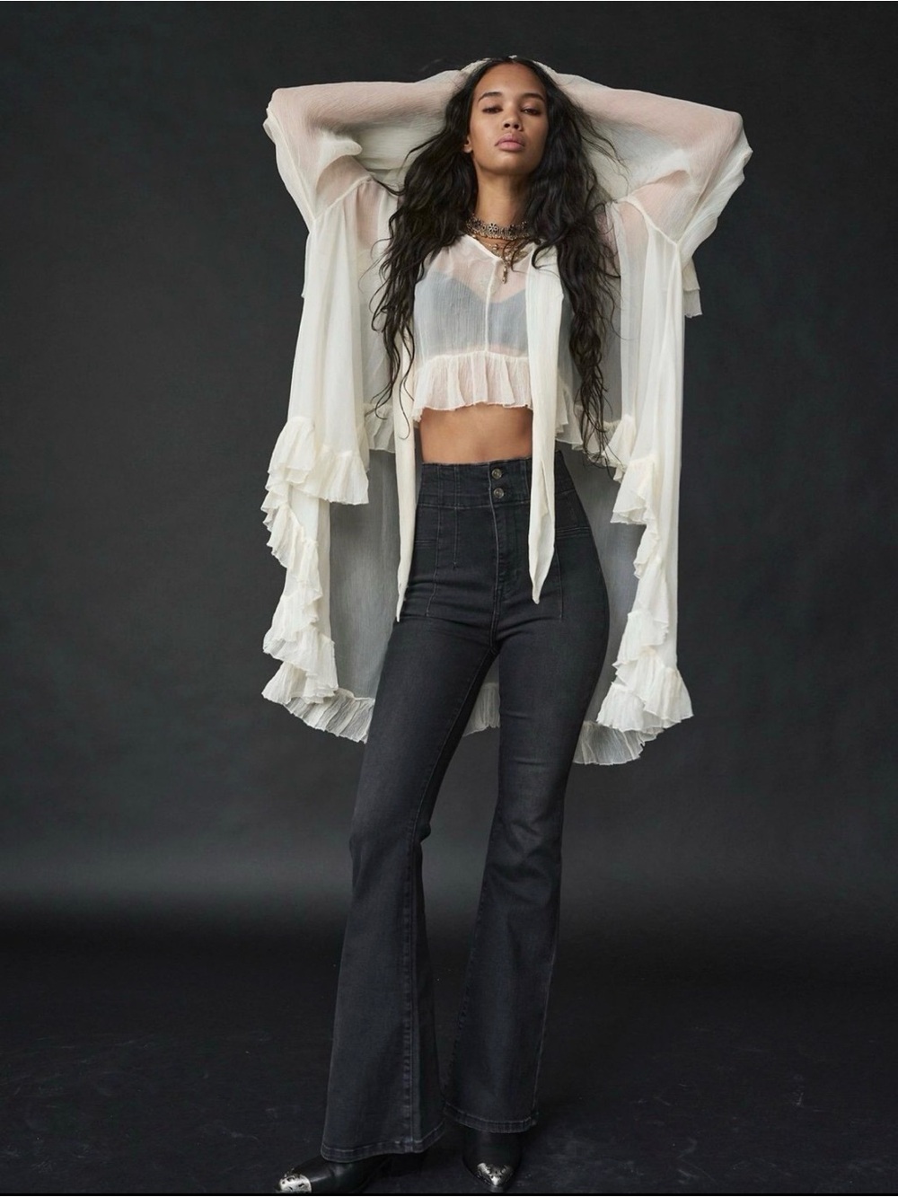 Free People Jade Flare Jeans